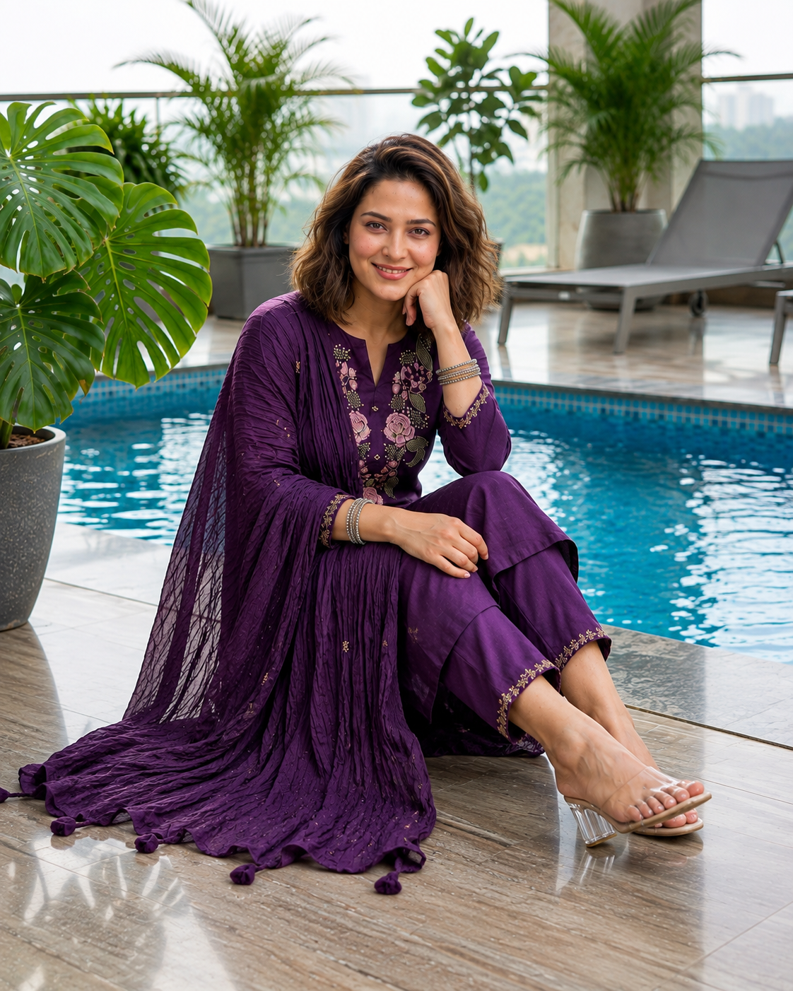 Meherbaan Cotton Kurti Set