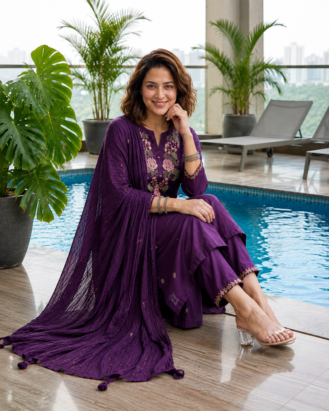 Meherbaan Cotton Kurti Set