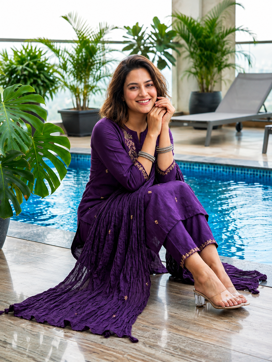 Meherbaan Cotton Kurti Set