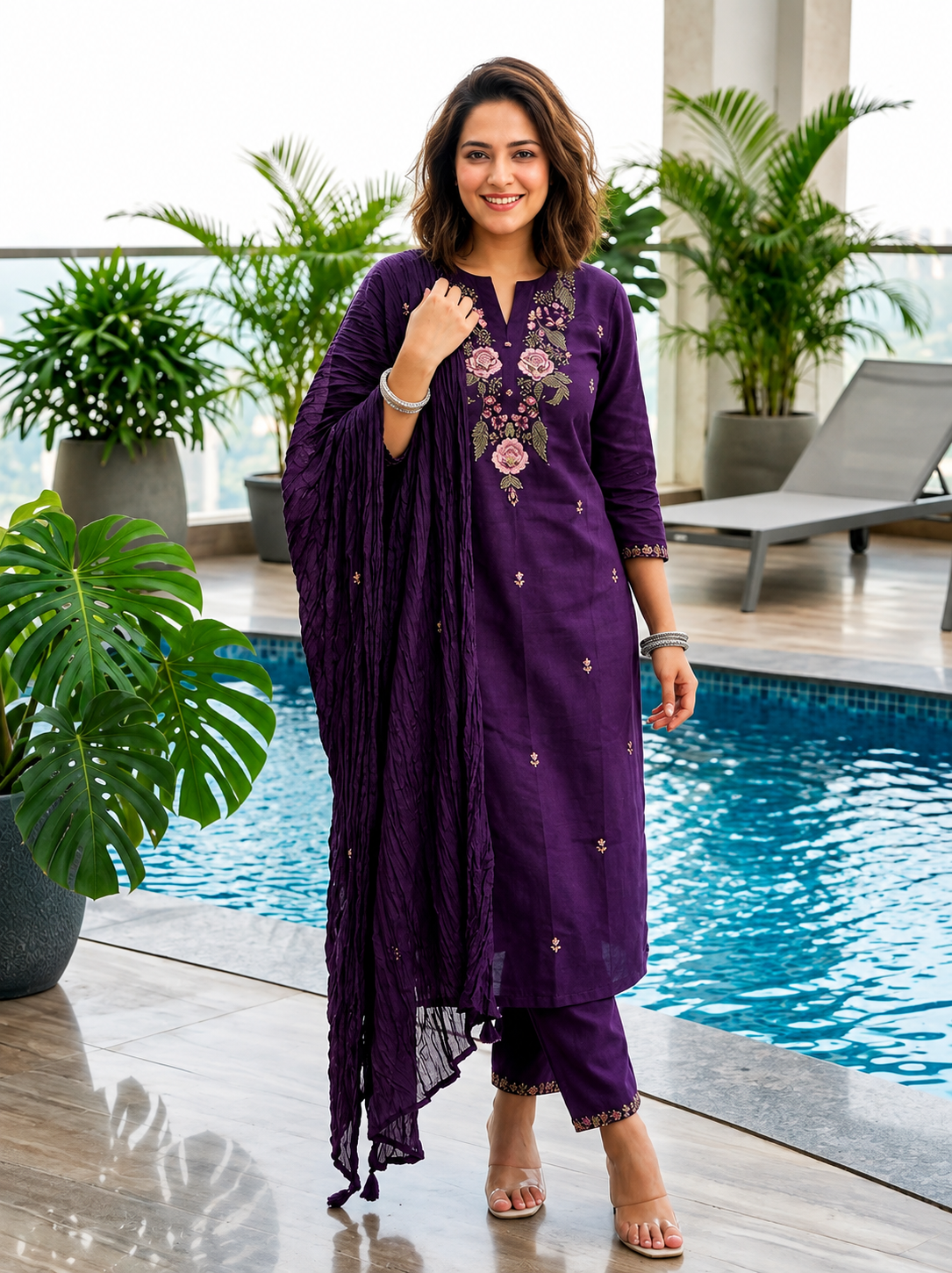Meherbaan Cotton Kurti Set
