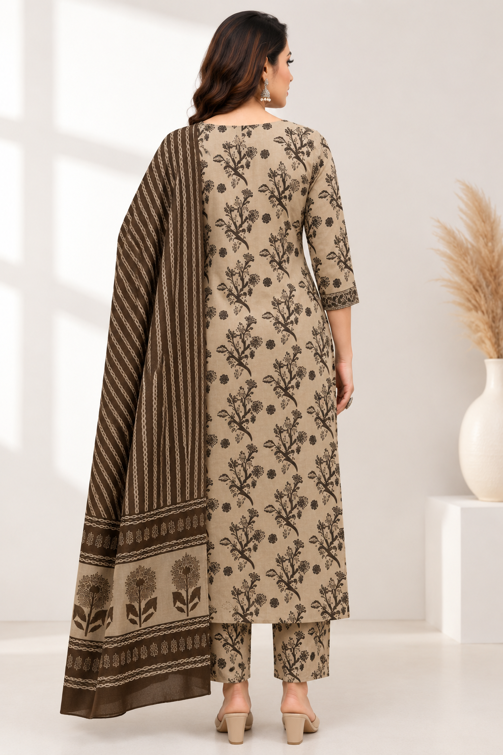 Mourika Cotton Kurti Set